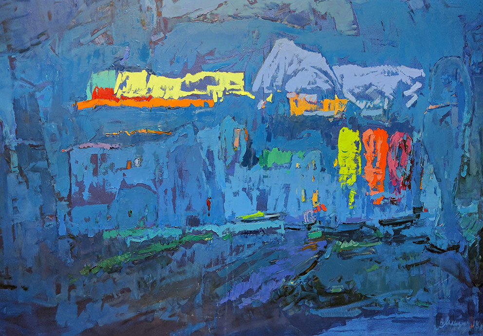 «Вечірня фантазія». 2018. Полотно, олія